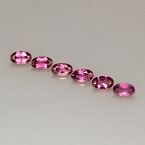 Achetez naturel ct rouge grenat rhodolite gems, coupe ovale, en provenance tanzanie chez gemselect. en stock, livraison internationale!