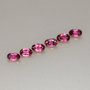 Achetez naturel ct rouge grenat rhodolite gems, coupe ovale, en provenance tanzanie chez gemselect. en stock, livraison internationale!