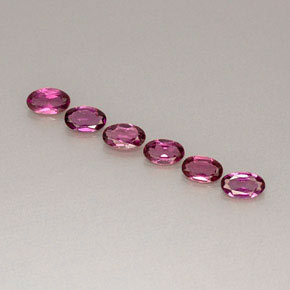 Achetez naturel ct rouge grenat rhodolite gems, coupe ovale, en provenance tanzanie chez gemselect. en stock, livraison internationale!