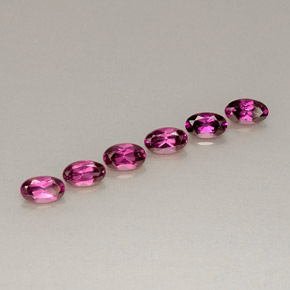 Achetez naturel ct rouge grenat rhodolite gems, coupe ovale, en provenance tanzanie chez gemselect. en stock, livraison internationale!
