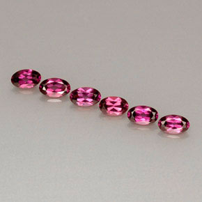Achetez naturel ct rouge grenat rhodolite gems, coupe ovale, en provenance tanzanie chez gemselect. en stock, livraison internationale!