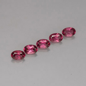 Achetez naturel ct violet grenat rhodolite gems, coupe ovale, en provenance mozambique chez gemselect. en stock, livraison internationale!