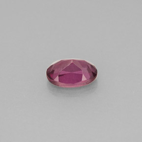 Grenat Rhodolite Rose violacé naturelle Coupe ovale, 0.66 ct, VVS-VS