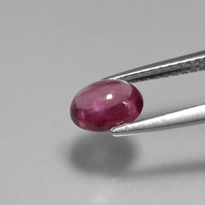Grenat rhodolite violet naturelle transparent, 1,09 ct, transparent / translucide
