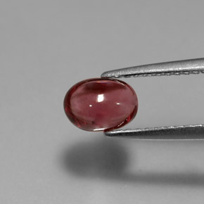 Grenat rhodolite rouge naturelle transparent, 1,18 ct, transparent / translucide