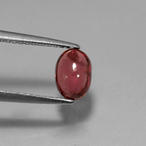 Grenat rhodolite rouge naturelle transparent, 1,18 ct, transparent / translucide