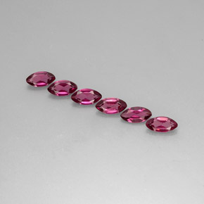 Achetez naturel ct Violet Rosâtre Grenat Rhodolite gems, Marquise, En provenance Mozambique chez GemSelect. En stock, livraison internationale!