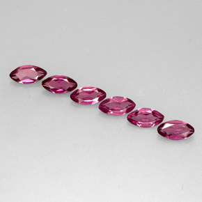 Achetez naturel ct pourpre grenat rhodolite gems, marquise, en provenance mozambique chez gemselect. en stock, livraison internationale!