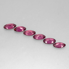 Achetez naturel ct pourpre grenat rhodolite gems, marquise, en provenance mozambique chez gemselect. en stock, livraison internationale!