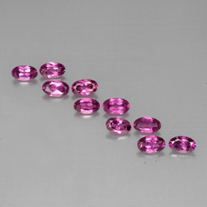 Achetez naturel ct violet grenat rhodolite gems, coupe ovale, en provenance mozambique chez gemselect. en stock, livraison internationale!