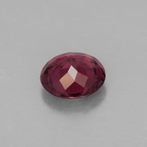 Grenat Rhodolite Rouge framboises naturelle Coupe roude, 1.32 ct, VS