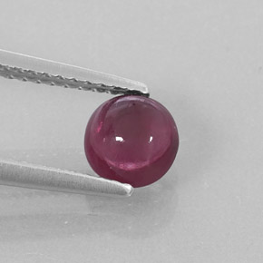Grenat rhodolite rouge naturelle transparent, 1,19 ct, transparent / translucide