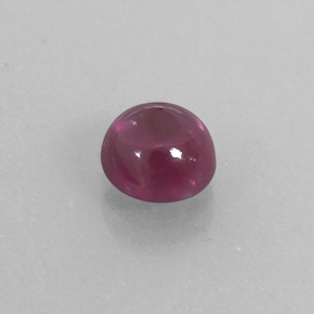 Grenat rhodolite rouge naturelle transparent, 1,19 ct, transparent / translucide