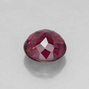Grenat rhodolite rouge naturelle coupe roude, 2,99 ct, VS