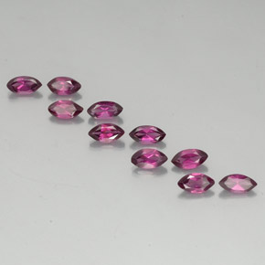 Achetez naturel ct rouge grenat rhodolite gems, marquise, en provenance mozambique chez gemselect. en stock, livraison internationale!