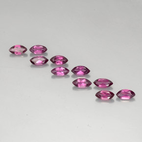 Achetez naturel ct rouge grenat rhodolite gems, marquise, en provenance mozambique chez gemselect. en stock, livraison internationale!