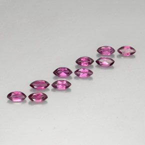 Achetez naturel ct rouge grenat rhodolite gems, marquise, en provenance mozambique chez gemselect. en stock, livraison internationale!