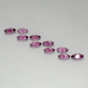 Achetez naturel ct rouge grenat rhodolite gems, marquise, en provenance mozambique chez gemselect. en stock, livraison internationale!