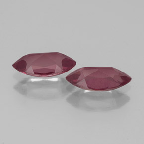 Achetez naturel ct rouge grenat rhodolite gems, marquise, en provenance tanzanie chez gemselect. en stock, livraison internationale!