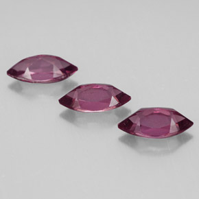 Achetez naturel ct rouge grenat rhodolite gems, marquise, en provenance tanzanie chez gemselect. en stock, livraison internationale!