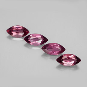Achetez naturel ct rouge grenat rhodolite gems, marquise, en provenance tanzanie chez gemselect. en stock, livraison internationale!