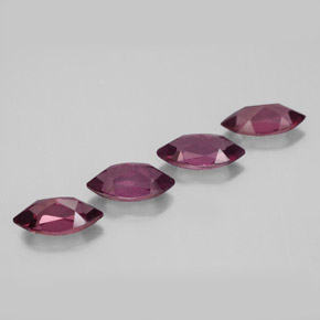Achetez naturel ct rouge grenat rhodolite gems, marquise, en provenance tanzanie chez gemselect. en stock, livraison internationale!