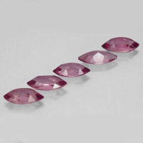 Achetez naturel ct rouge grenat rhodolite gems, marquise, en provenance tanzanie chez gemselect. en stock, livraison internationale!