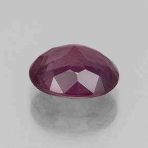 Grenat rhodolite violet naturelle coupe ovale, 2,66 ct, VS-SI