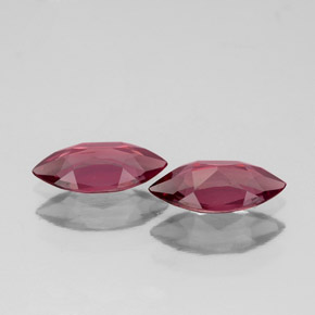 Achetez naturel ct Rouge framboises Grenat Rhodolite gems, Marquise, En provenance Mozambique chez GemSelect. En stock, livraison internationale!