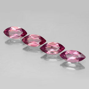 Achetez naturel ct rouge grenat rhodolite gems, marquise, en provenance mozambique chez gemselect. en stock, livraison internationale!