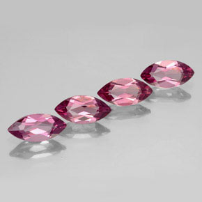 Achetez naturel ct rouge grenat rhodolite gems, marquise, en provenance mozambique chez gemselect. en stock, livraison internationale!