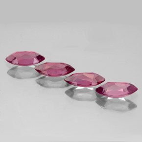 Achetez naturel ct rouge grenat rhodolite gems, marquise, en provenance mozambique chez gemselect. en stock, livraison internationale!