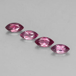 Achetez naturel ct rouge grenat rhodolite gems, marquise, en provenance mozambique chez gemselect. en stock, livraison internationale!