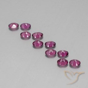Achetez naturel 3.79ct Violet rougeâtre Grenat Rhodolite gems, Coupe ovale, En provenance Mozambique chez GemSelect. En stock, livraison internationale!