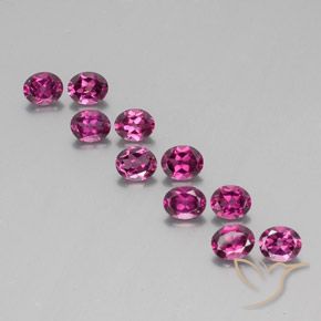 Achetez naturel 4.39ct Violet rougeâtre Grenat Rhodolite gems, Coupe ovale, En provenance Mozambique chez GemSelect. En stock, livraison internationale!