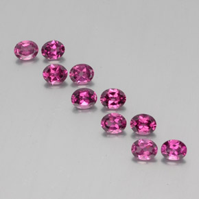 Achetez naturel 4,12ct rouge grenat rhodolite gems, coupe ovale, en provenance mozambique chez gemselect. en stock, livraison internationale!