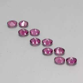 Achetez naturel 4,12ct rouge grenat rhodolite gems, coupe ovale, en provenance mozambique chez gemselect. en stock, livraison internationale!