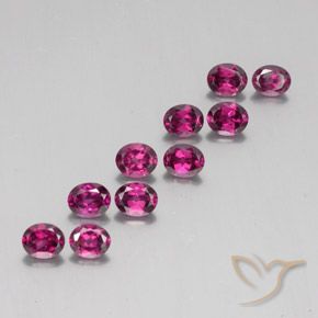 Achetez naturel 4.97ct Violet rougeâtre Grenat Rhodolite gems, Coupe ovale, En provenance Mozambique chez GemSelect. En stock, livraison internationale!
