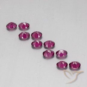 Achetez naturel 4.97ct Violet rougeâtre Grenat Rhodolite gems, Coupe ovale, En provenance Mozambique chez GemSelect. En stock, livraison internationale!