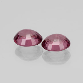 Achetez naturel ct Rouge framboises Grenat Rhodolite gems, Coupe ovale, En provenance Mozambique chez GemSelect. En stock, livraison internationale!