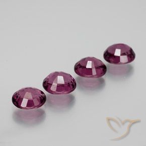 Achetez naturel 4,73ct pourpre grenat rhodolite gems, coupe ovale, en provenance mozambique chez gemselect. en stock, livraison internationale!
