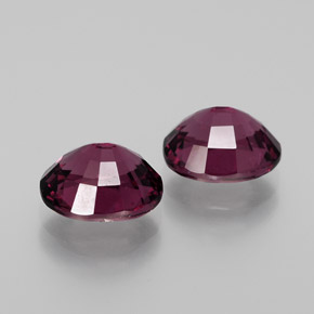 Achetez naturel ct Rouge framboises Grenat Rhodolite gems, Coupe ovale, En provenance Mozambique chez GemSelect. En stock, livraison internationale!