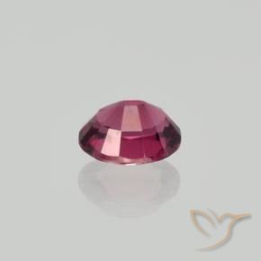 Grenat Rhodolite Rouge framboises naturelle ovale, 1.36 ct, VS