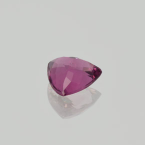 Grenat Rhodolite Rouge framboises naturelle Trillion, 1.20 ct, VS
