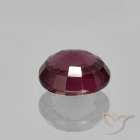Grenat Rhodolite Pourpre moyen naturelle ovale, 1.86 ct, VS