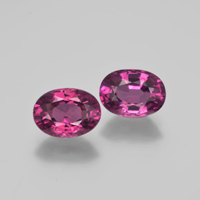 Achetez naturel ct rouge framboise grenat rhodolite gems, coupe ovale, en provenance mozambique chez gemselect. en stock, livraison internationale!