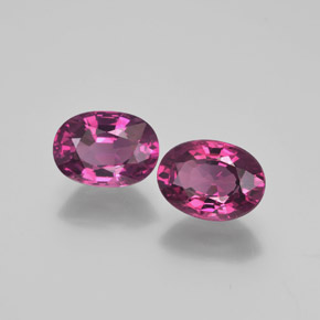 Achetez naturel ct rouge framboise grenat rhodolite gems, coupe ovale, en provenance mozambique chez gemselect. en stock, livraison internationale!