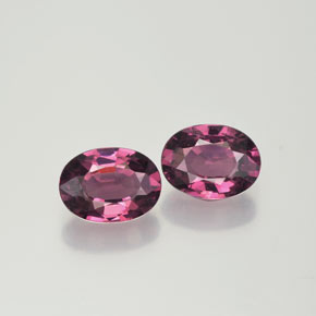 Achetez naturel 1,88ct rose-magenta grenat rhodolite gems, coupe ovale, en provenance mozambique chez gemselect. en stock, livraison internationale!