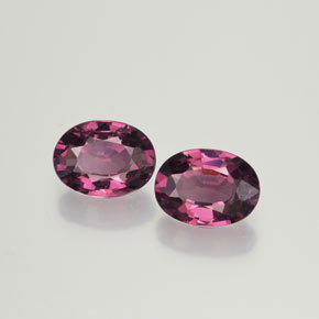 Achetez naturel 1,88ct rose-magenta grenat rhodolite gems, coupe ovale, en provenance mozambique chez gemselect. en stock, livraison internationale!
