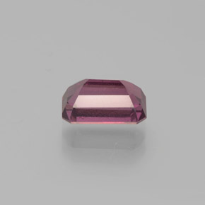 Grenat Rhodolite Rouge framboises naturelle Taille émeraude, 1.68 ct, VS